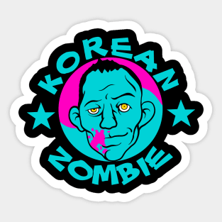 chan sung jung aka korean zombie Sticker